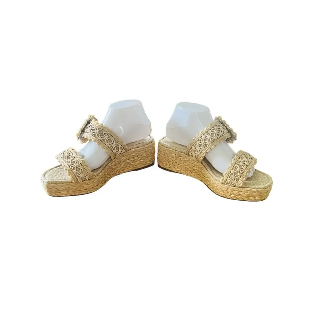 Sam Edelman Women's Cadance Wedge Sandals Size 10